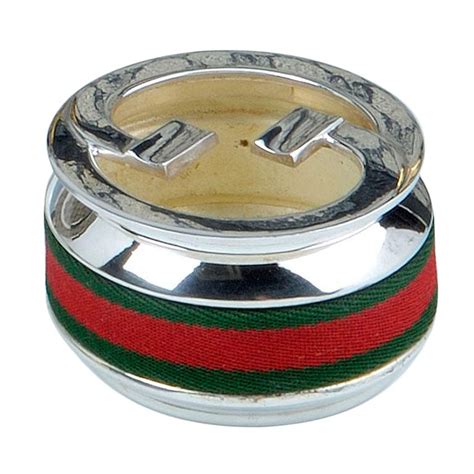 vintage leather gucci ashtray|Gucci Cendrier Leather Traveling Ashtray With Strap Vintage.